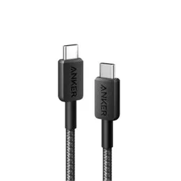 Anker 322 Braided Type-C to Type-C 1m Cable â A81F5H11 â Black