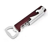 Heavy Duty 2-in-1 Bottle Opener - Dual Opening System Beer & Soda Opener, 2 Opening Systems for Everyday Use, Heavy Duty Design for Bars & Home