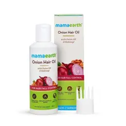 Mamaearth "Anti Fall Spa Range with Onion Hair Oil 100ml + Shampoo 250ml + Conditioner 250ml for Control" (3 Items in the set)