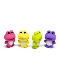 Cute 3D frog Eraser For School Students .