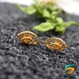 Earring for Women Small Derana Earrings Beautiful earrings Plated Earring Eye Theme Earrings With White Stone for Women