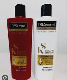 Tresseme keratin smooth shampoo and conditioner 400ml