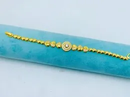 Stainless Steel Gold-Plated Heart Bracelet â Wedding & Party Jewelry