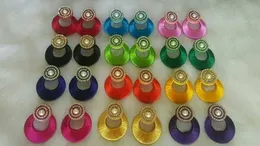 stone earrings hand made multicolor