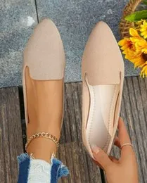 Pointed Toe Flat Shoes Size - 42