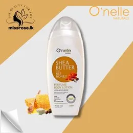 O'NELLE NATURALS SHEA BUTTER AND BEE HONEY PERFUME BODY LOTION - 200ml
