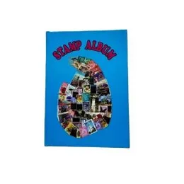 Postage Stamp Collection Album (Large) L:24.5 cm  W :17.5 cm