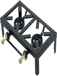 Iron Gas Stove Outdoor Gas Cooker double Burner