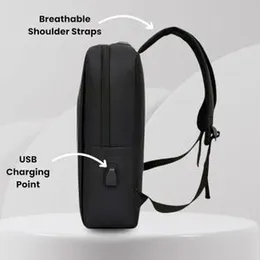 Multi-functional business bag, USB charging backpack, waterproof laptop bag, backpack