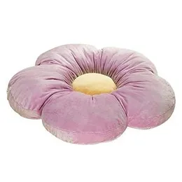 Peach Cuddle Flower Shaped Floor Cushion for Kids Room, Living Room, Bedroom, Luxury Kids Furnishing, Throw Pillow, Decorative Cushion, Nursery DÃ©cor