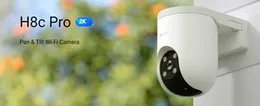 EZVIZ H8C Pro 2K 3MP Pan Tilt Human Detection AI Auto Tracking Wi-Fi camera
