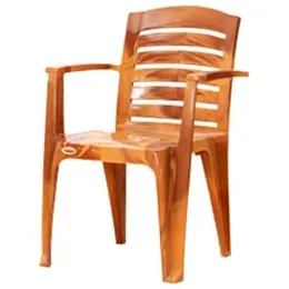 Piyestra Veranda Plastic Chair - Brown