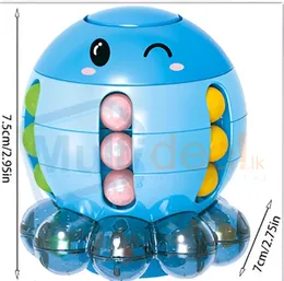 Magic Bean Octopus Rotating Puzzle Toy