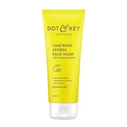 DOT&KEY SKINCARE LIME RUSH SPORTS FACE WASH oil & sweat control