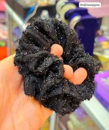 2 Pcs Hair Scrunchies Elastic Hair Bands