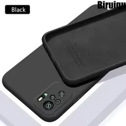 Redmi Note 10 / Note 10s soft matte liquid silicone Case Back Cover for Redmi Note 10 / Note 10a - Black