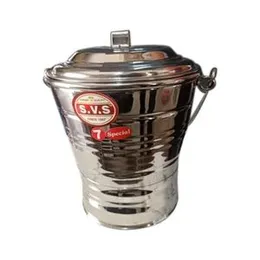 Indian Micro stainless steel buckets with lids