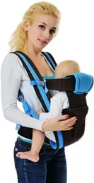 4-in-1 Baby Carrier - Mini Ergonomic Wrap Carrier for Newborns to Toddlers (3.5-15Kg) - Front & Back Carry