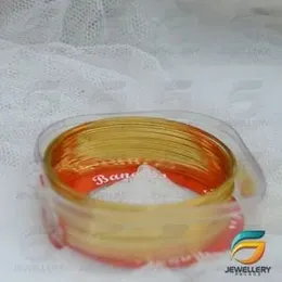 Gold Plated Guarantee Thin Bangle 24 PCS for Women Fashion Jewelry Gift.