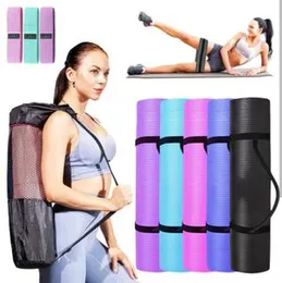 10MM Non-Slip Yoga Mat Bodybuilding Health Lose Weight thickening exercise mat home gym Yoga Mat