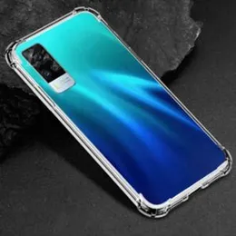 Shockproof Transparent Clear Case Back cover for VIVO Y51