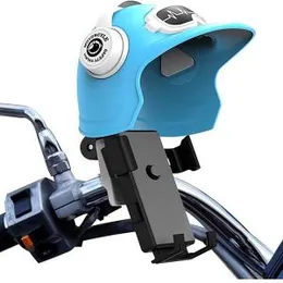 Creative Summer Motorcycle Phone Holder with Sun Visor
