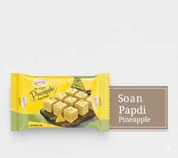 GRB Pineapple Soanpapdi 200g â Soft & Flaky Indian Sweet