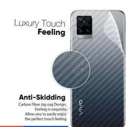 Carbon Fibre back stickers For Vivo V20