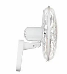 USHA Wall Fan CRISP AIR White FW40-3 400mm Sweep 58W 1280 RPM 3 Speeds 3 Wind Modes IR Remote 7.5 Hour Timer Copper Motor 60 CMM Air Delivery
