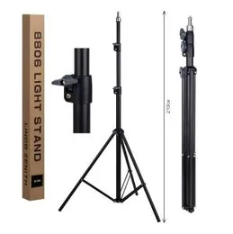 High Quality Light Stand Adjustable 2.1M Aluminium Tripod 8806