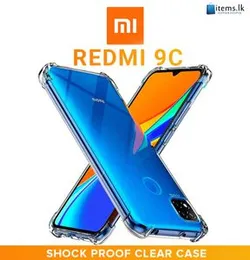 Redmi 9C Crystal Transparent Premium Quality Xiaomi Shockproof Protective Phone ShellRedmi 9C Soft TPU Cover Case.