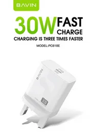 BAVIN 30w fast charger for any phone