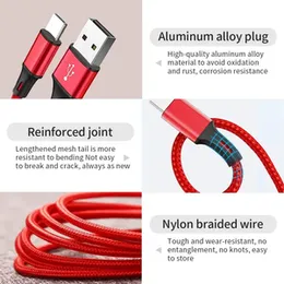 Universal 3-in-1 Fast Charging Cable Type-C Lightning Micro-USB