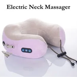 Travel Neck Pillow| Electric Neck Massager with Heating | Memory Foam Pillow for Neck Pain