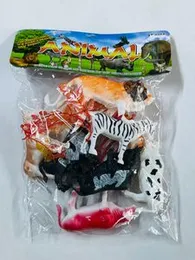 Animal Set for Kids Educational toy 6 animals and fence toy gift toys