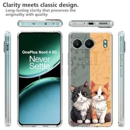 Fashionury Back Cover Case Designer Flexible Soft Back Case Cover for OnePlus Nord 4 5G -D3183 (FROM INDIA FAAZ)
