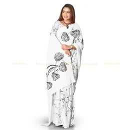 White With Black Batik Crack Cotton Printed Saree