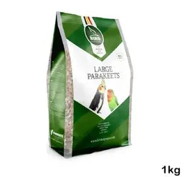 Bird Supreme Large Parakeet 1kg Complete Basic Seed Mixture for Parakeets Bird Seeds Bird Food Bird Feed