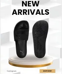 Arrivals Black Slide