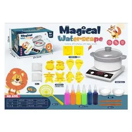 Kids Toy Magic Water Elf Beads Toy Set DIY Maker kit Jelly Sea Animal Creature Sensory Bin Set (0526)