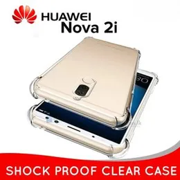 Luxury Shockproof Transparent Shockproof Bumper Case For Huawei Nova 2i Crystal Transparent Premium Quality Shockproof Protective Phone Shell Nova 2i 