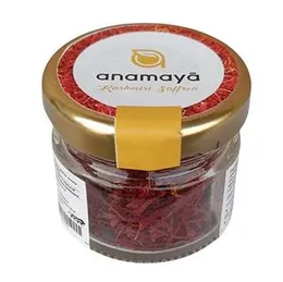 Anamaya Original Kashmiri Kesar Saffron 1g | Premium Grade Kumkuma Puvvu | Authentic Pure Keshar for Culinary & Medicinal Use (FROM INDIA FAAZ)