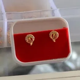 gold plated cute earrings