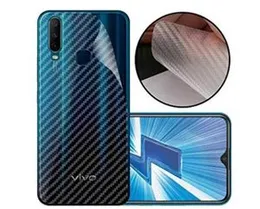 Carbon Fibre back sticker For Vivo Y1s