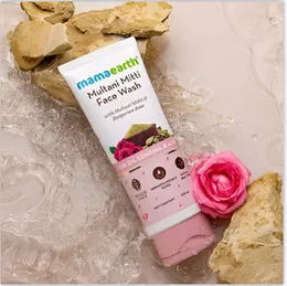 Mamaearth Multani Mitti Face Wash with Bulgarian Rose for Oil Control