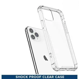 Luxury Shockproof Transparent Shockproof Bumper Case For iPhone 11 Pro 11 Pro Max Crystal Transparent Premium Quality Shockproof Protective Phone Case