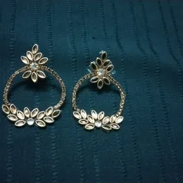 stone earrings hand made metallic lilac