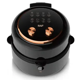 Premium RAF R.5336 5.5L Air Fryer 220V Black 5.5 Liter Large Capacity Healthy Fryer, 5.5L RAF Air Fryer, Large RAF R5336 Air Fryer 5.5 Liter