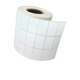 High-Quality White Thermal Barcode Label Sticker Roll 35x24 mm, 3-Up Format, 6000 Labels, Premium Labels