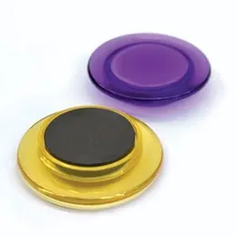 40mm Magnetic Pin Buttons - 5 Pcs in Card - For School, Work & Kids